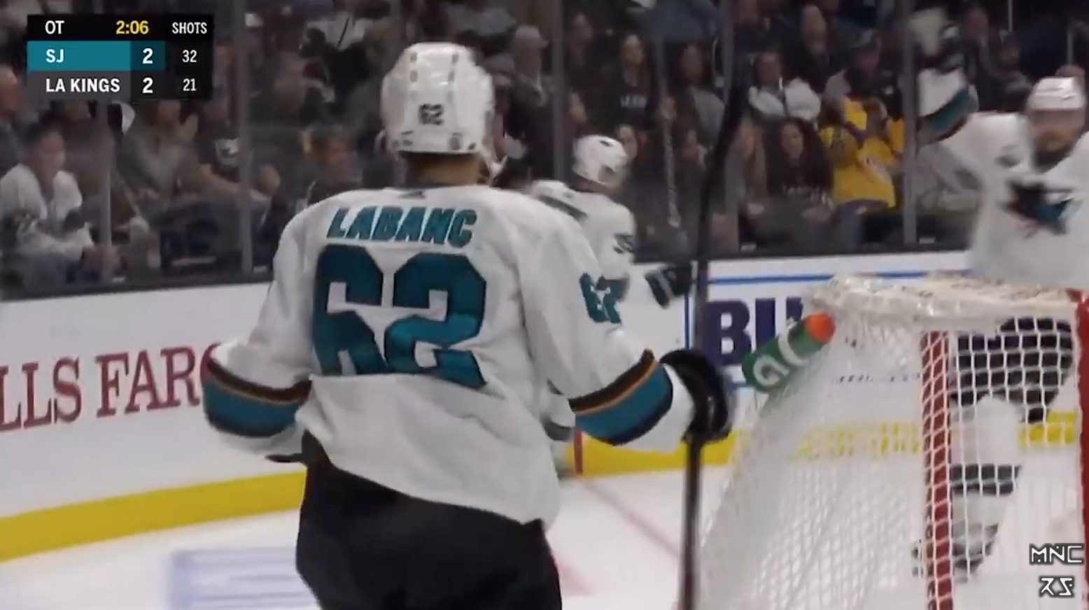 Kevin Labanc s'est peut-être tiré dans le pied