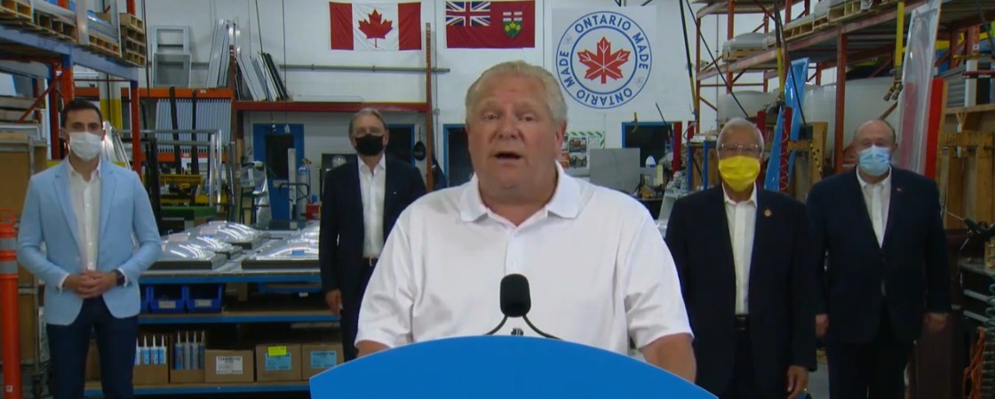 Doug Ford croit que les joueurs présents à Toronto seront trop testés