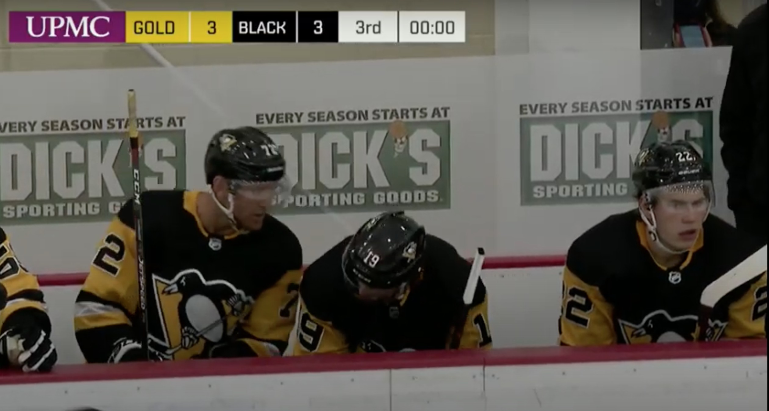 La préparation des Penguins est très intensive