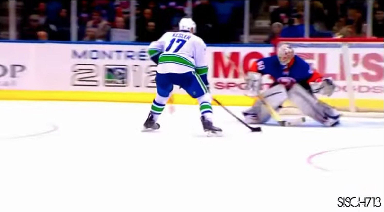 Ryan Kesler a « planté » la ville d'Edmonton