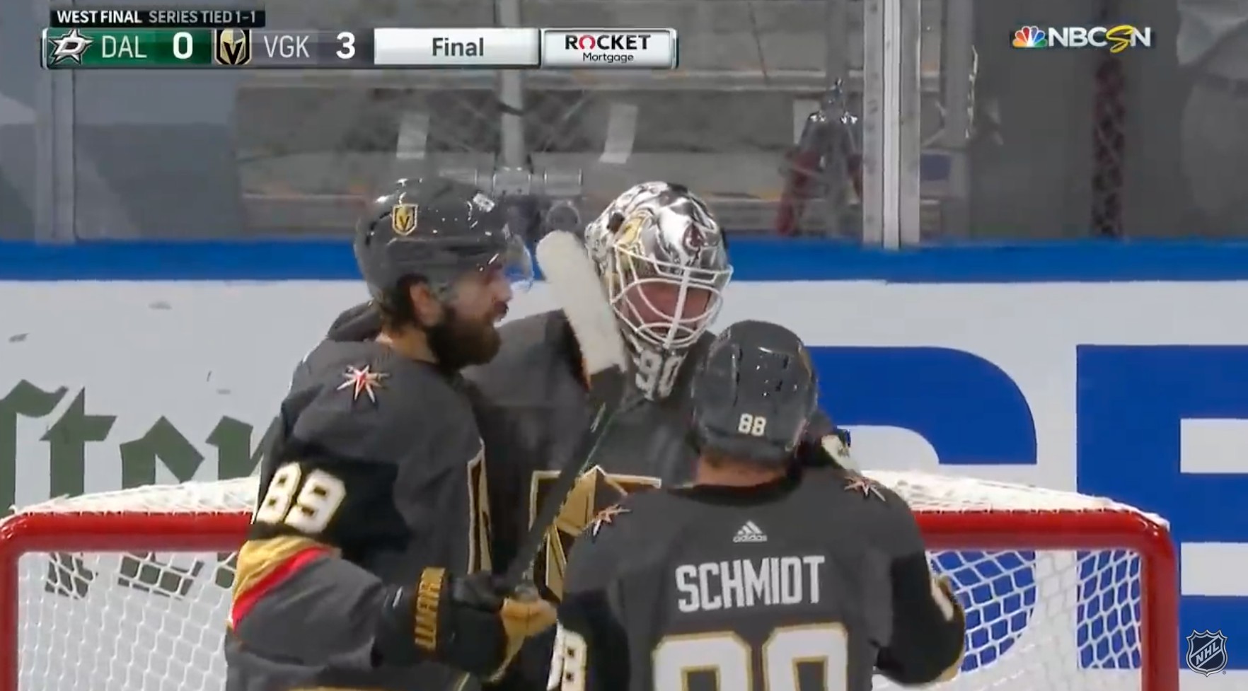 Les séries en bref : 4e blanchissage en 7 matchs pour Robin Lehner