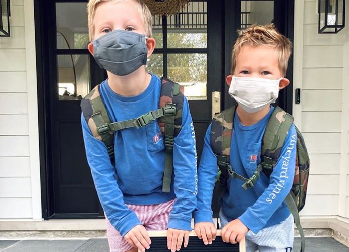 Les enfants de Jeff Petry ont commencé l'école (aux États-Unis)