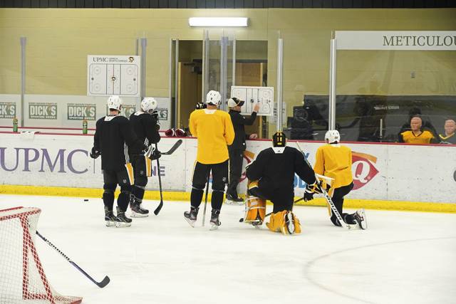 Les Penguins ont repris l'entraînement (informel) en banlieue de Pittsburgh