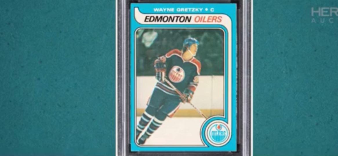 Une carte de Wayne Gretzky vendue pour plus d'un million de dollars