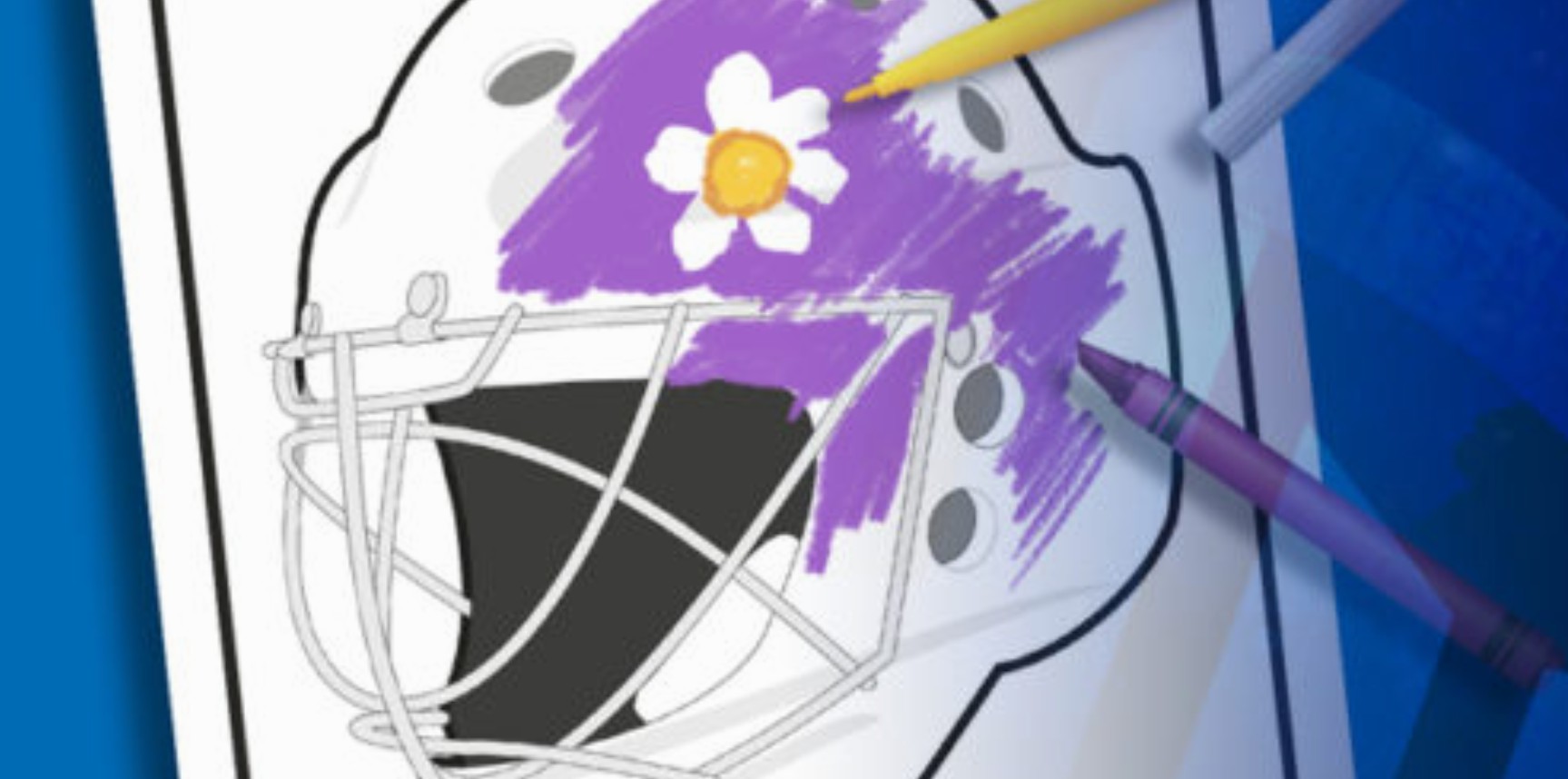 LHJMQ : des masques de gardien confectionnés par des jeunes du Québec