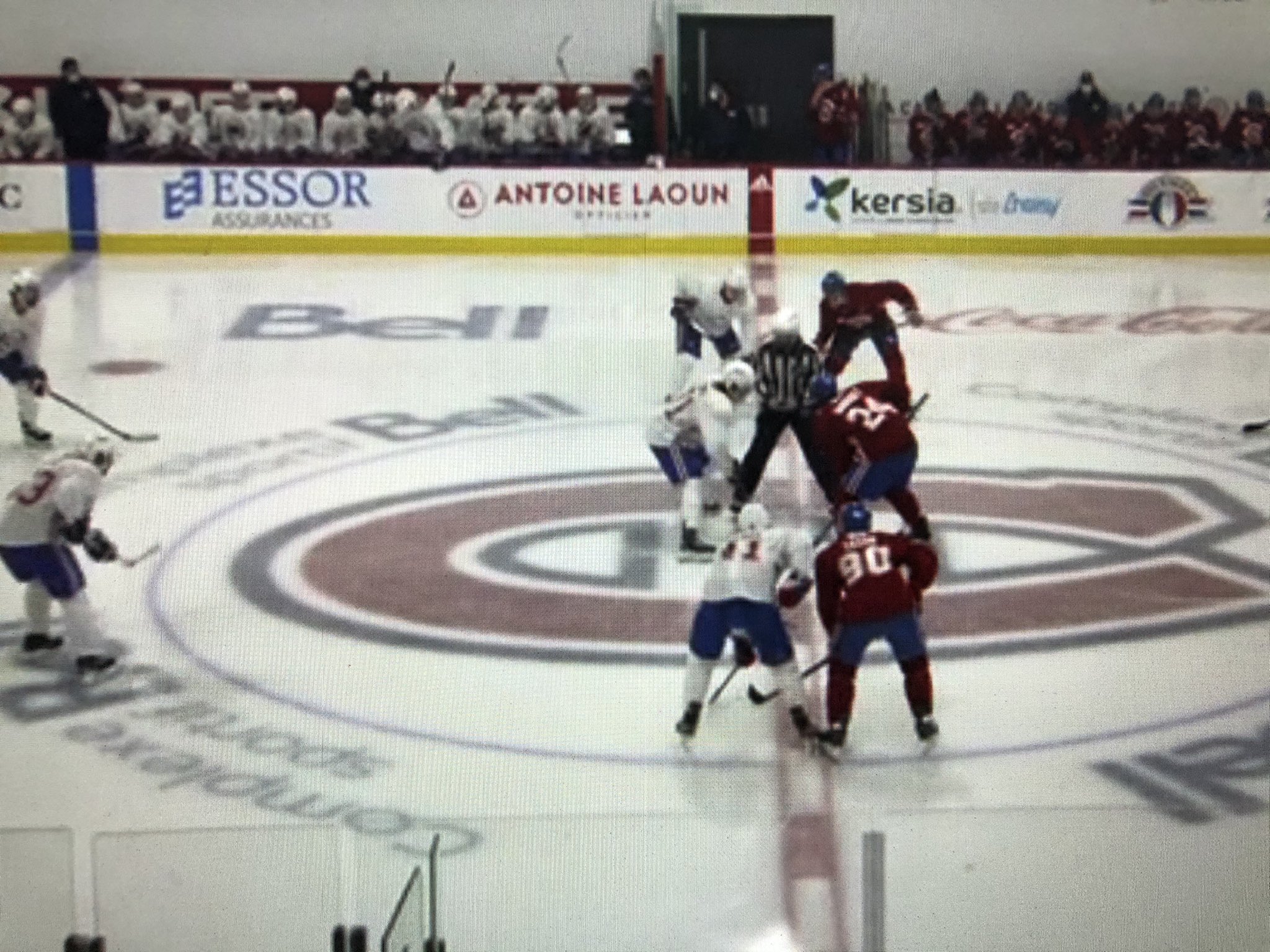 Jonathan Drouin a inscrit le superbe but vainqueur du premier match intra équipe