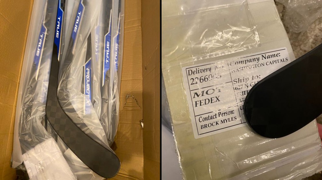 Les bâtons de Zdeno Chara livrés à un résident du New Jersey