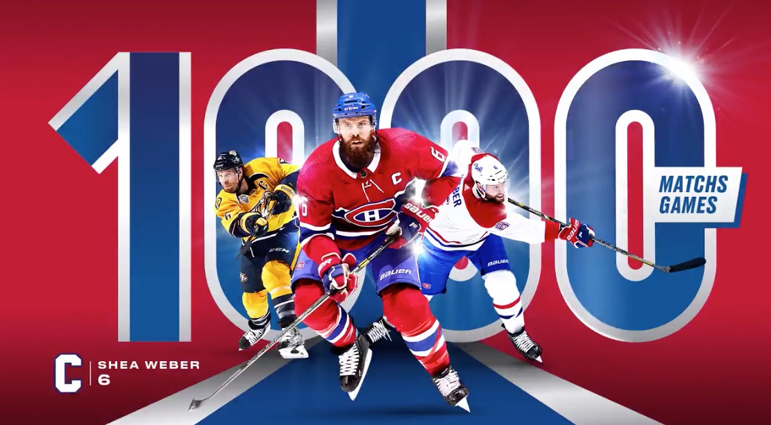 VIDÉO : Shea Weber reçoit un vibrant hommage au Centre Bell