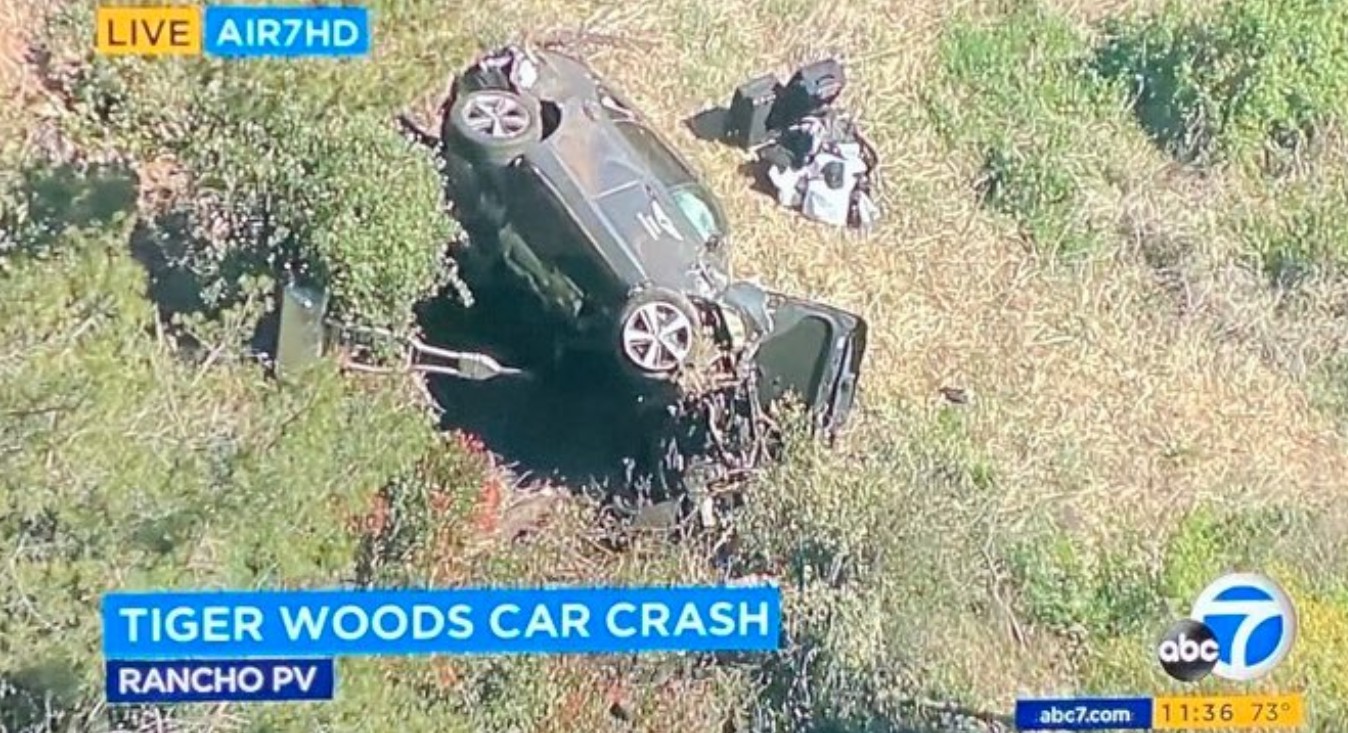Tiger Woods impliqué dans un accident de la route