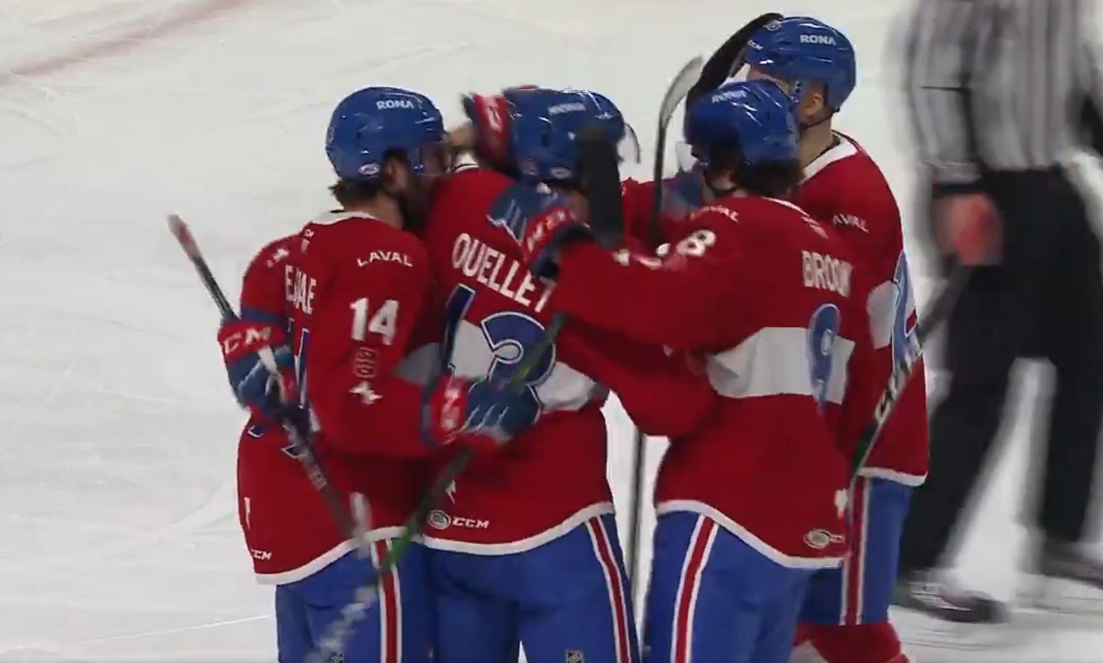 Rocket de Laval : une saison de 72 matchs (notamment contre des clubs des États-Unis)