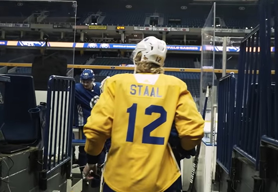 Eric Staal ne voudrait pas être échangé au Canada (selon Renaud Lavoie)