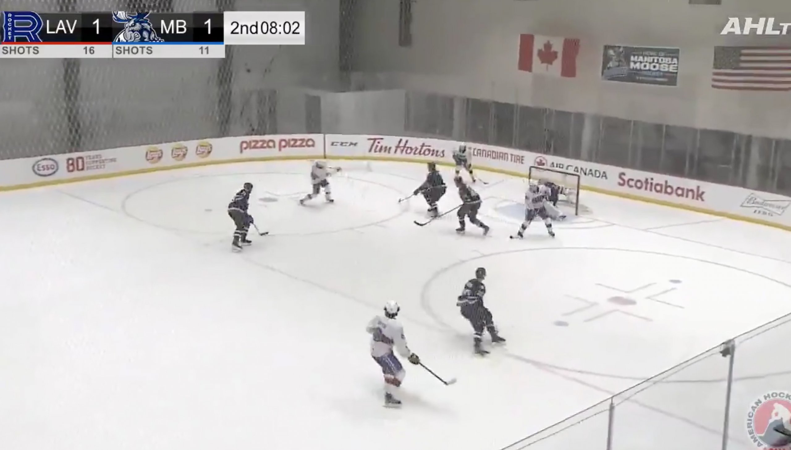 Le Rocket échappe une avance de 3-1 en 34 secondes