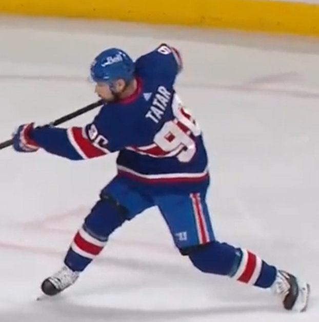 Tomas Tatar s'est levé en l'absence de Tyler Toffoli