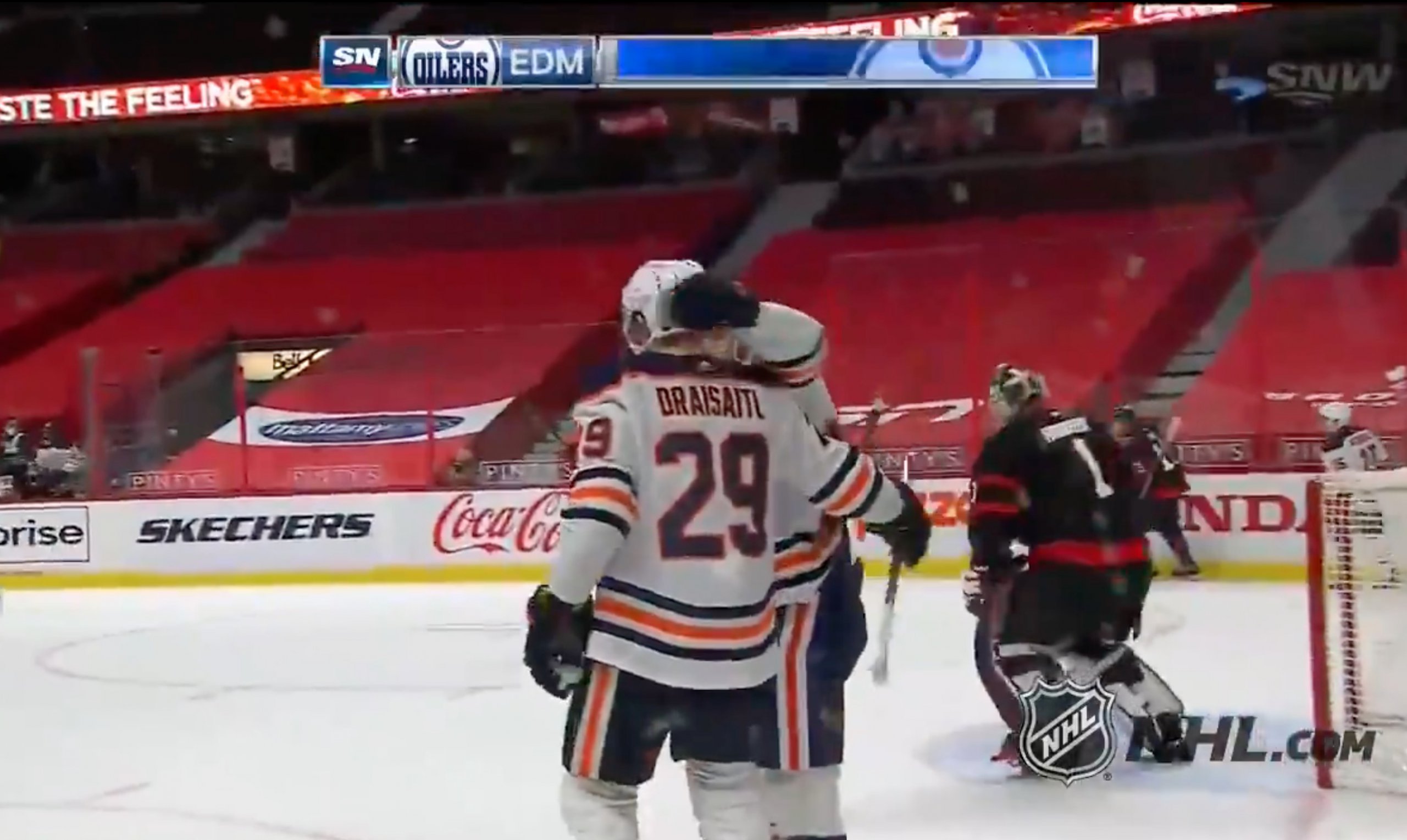 Top 3 : 21 points en 8 matchs pour Draisaitl contre Ottawa