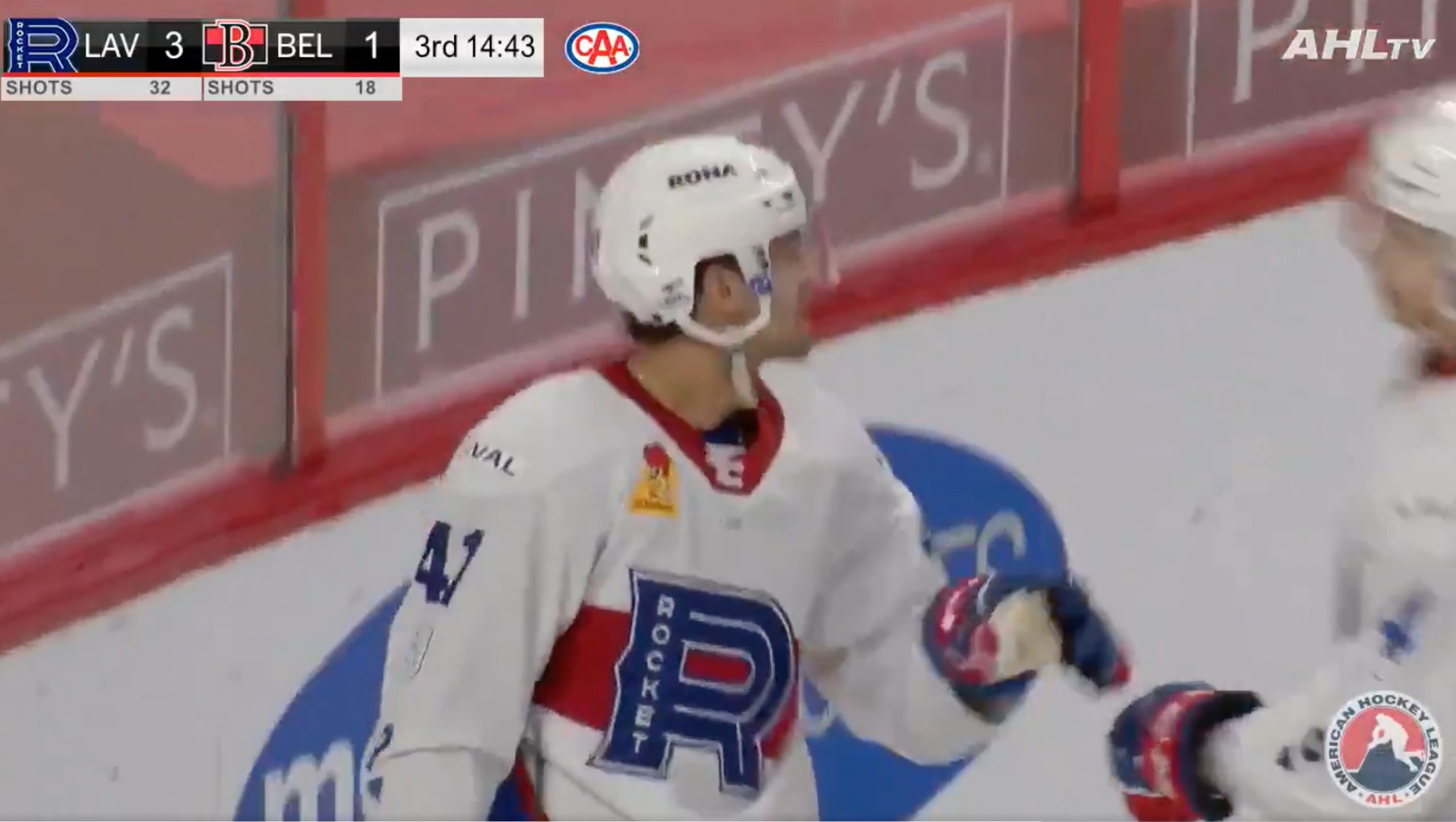 Le Rocket passe près d&#039;échapper une avance de 5 à 1