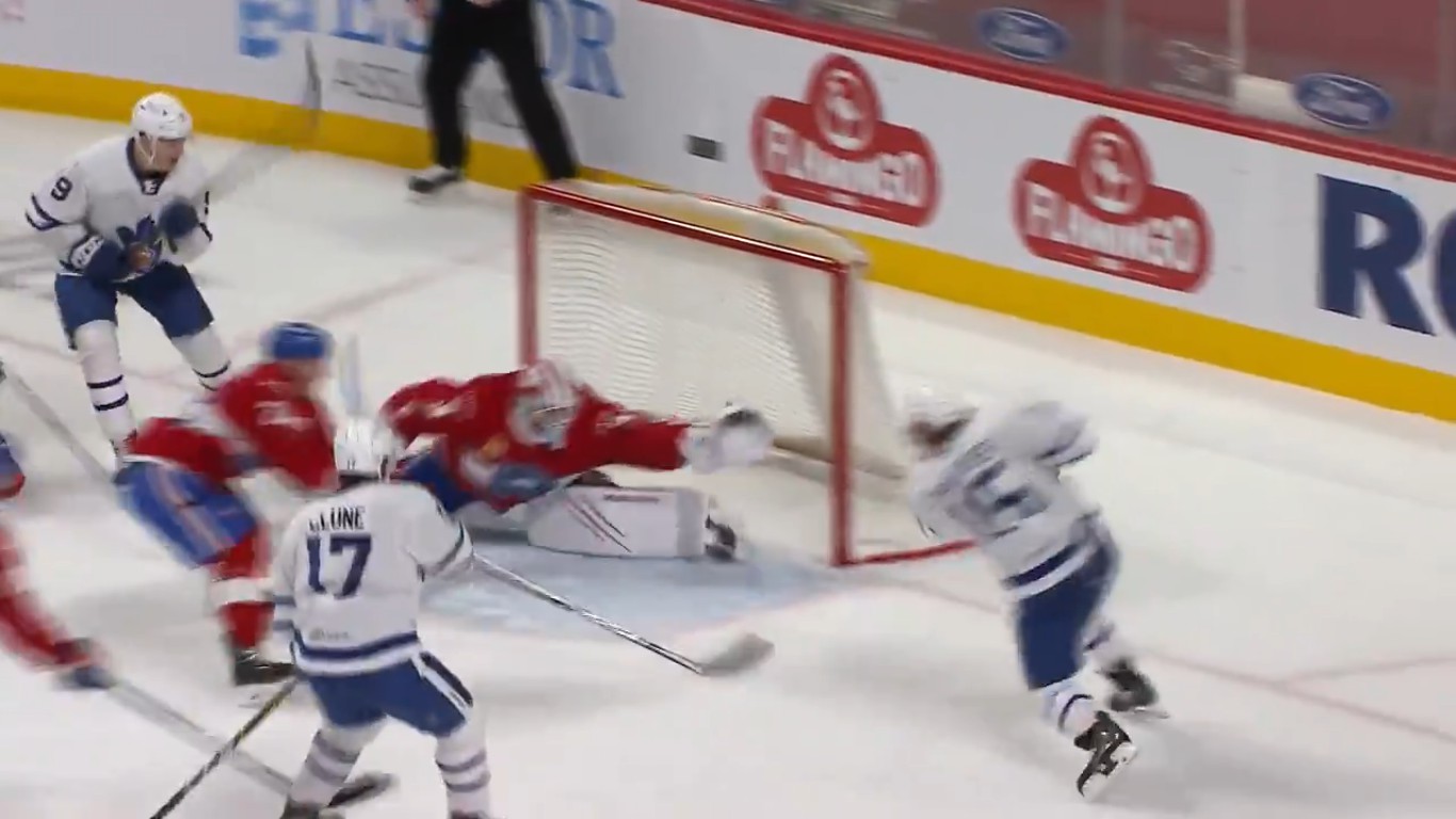 Le Rocket bombarde les Marlies, mais s'incline en prolongation