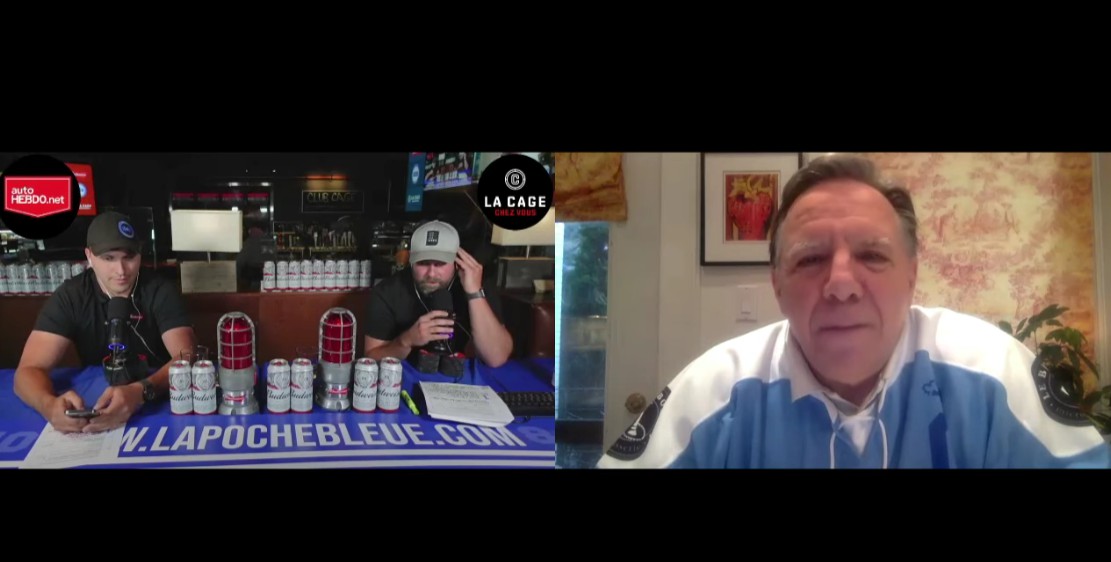 François Legault veut travailler fort pour le retour des Nordiques
