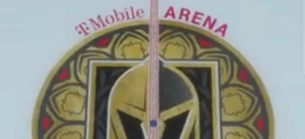 Golden Knights : le logo au centre de la patinoire sera dans une fleur