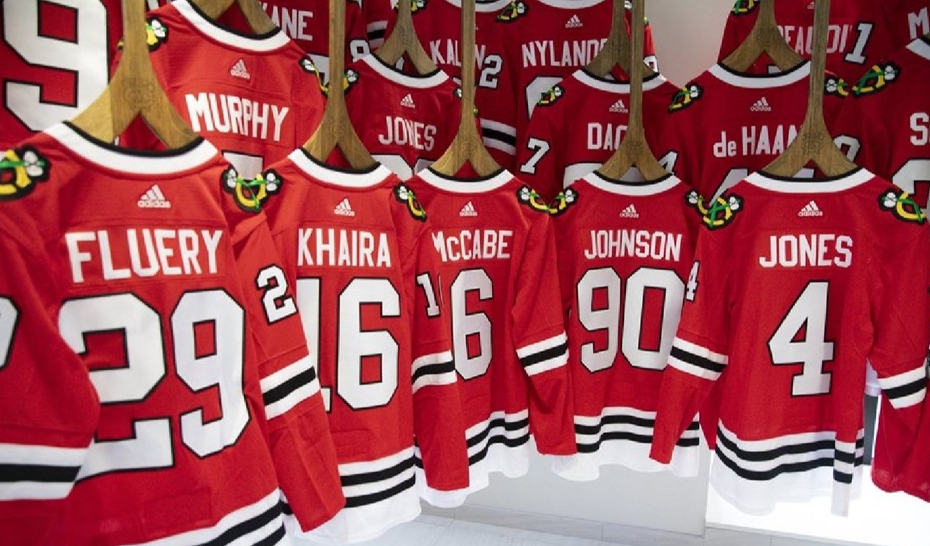 Les Blackhawks font une erreur dans le nom de Fleury sur son chandail officiel