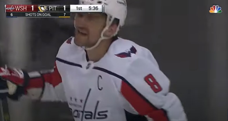 Alexander Ovechkin meilleur ailier gauche dans le jeu NHL 22