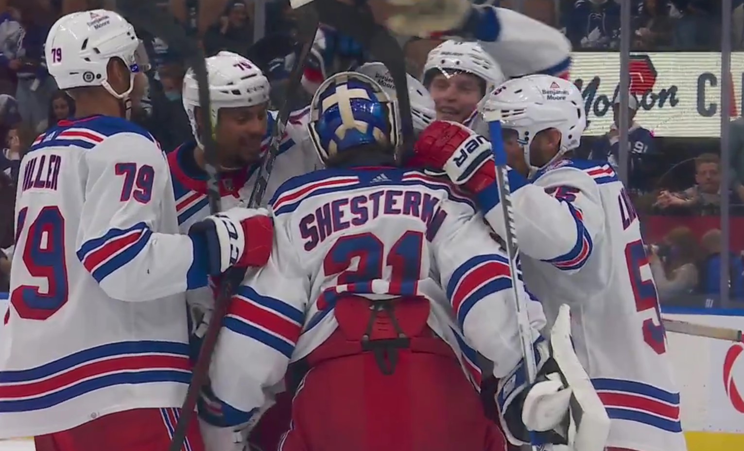 Igor Shesterkin est en voie de briser le marché des gardiens