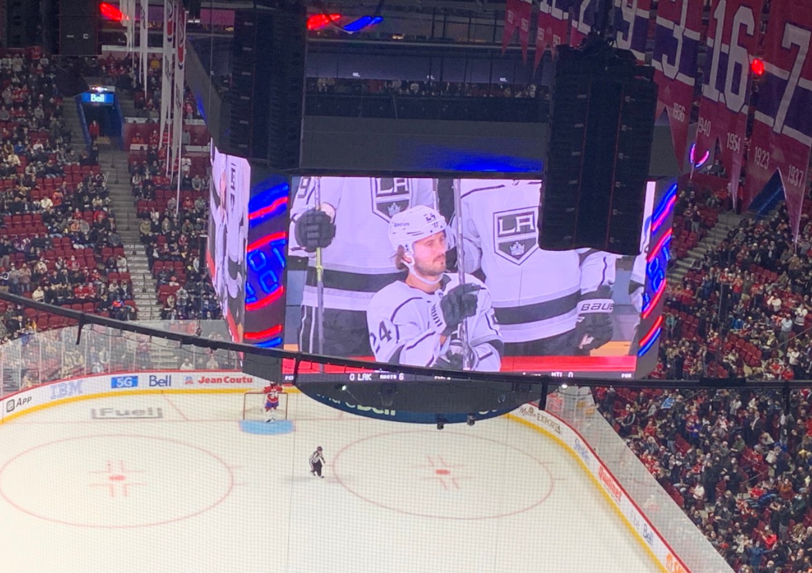 Phillip Danault reçoit une belle ovation à son retour au Centre Bell