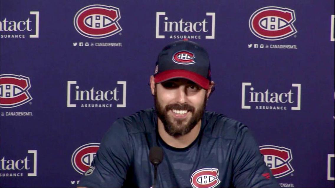 Mathieu Perreault n'a pas encore complètement retrouvé la vision
