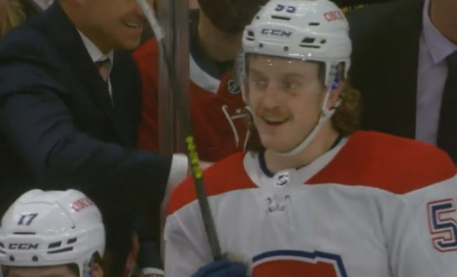 Michael Pezzetta marque son premier but en carrière