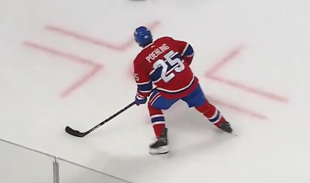 C'est la fin de l'expérience Ryan Poehling à Montréal