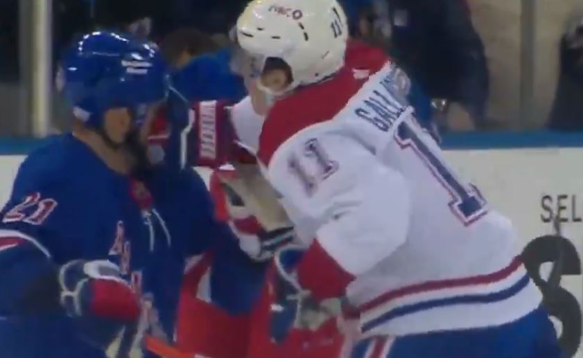 Brendan Gallagher mis à l'amende pour son « sucker punch » d'hier soir