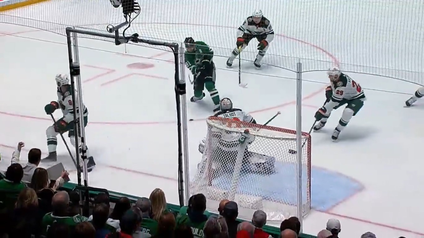 Les Stars battent le Wild dans le seul match disputé lundi soir