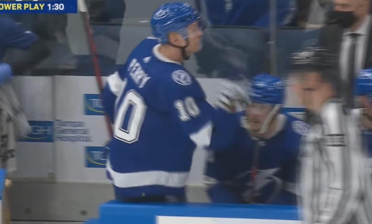 Corey Perry a sept buts cette saison (et personne chez le CH ne le dépasse)