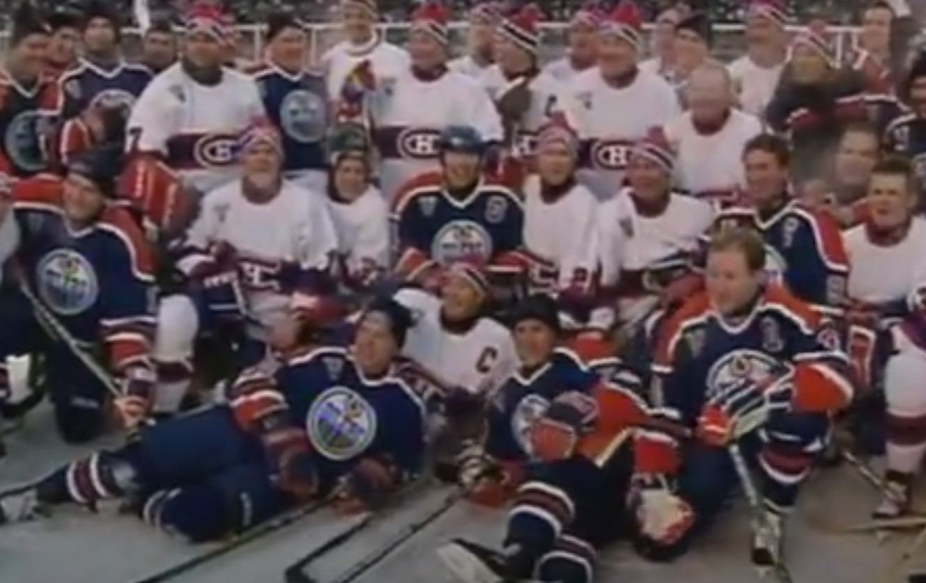 Des légendes du Canadien et des Oilers s'affronteront (à l'extérieur) pour une bonne cause