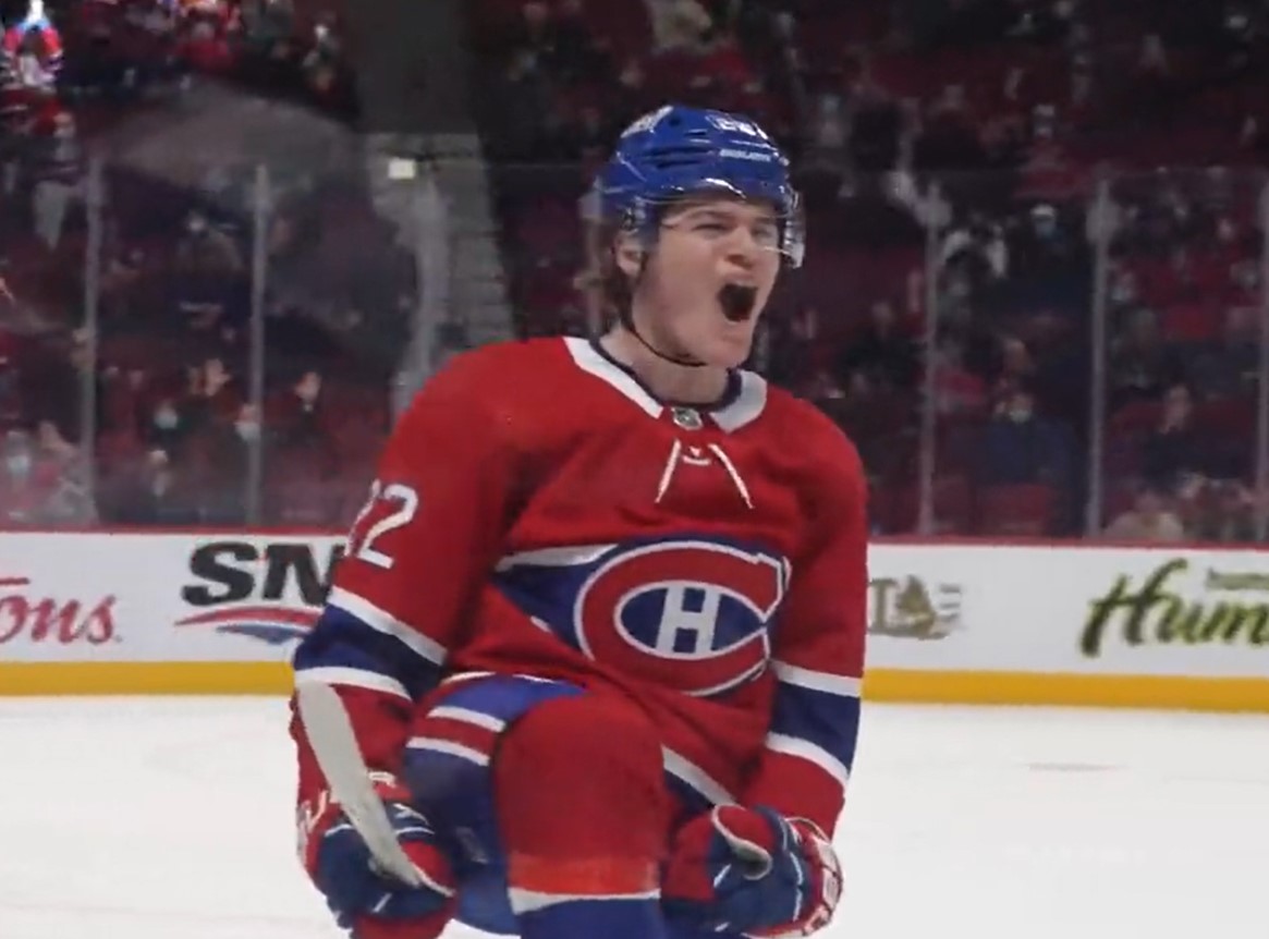 LCDH: Cole Caufield performe bien, mais est-il trop tard pour le trophée Calder?