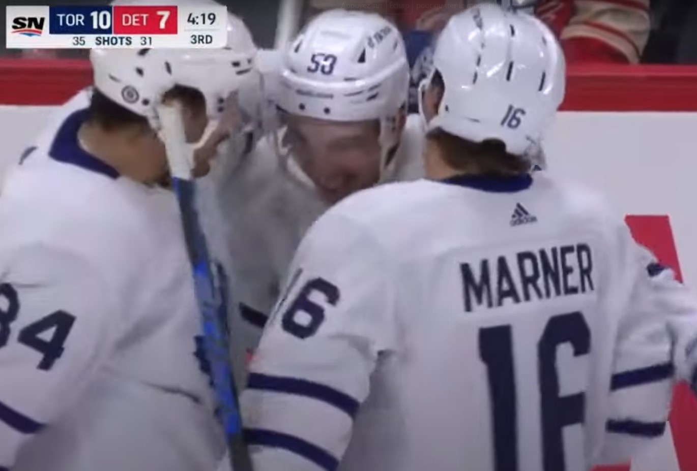 Le premier trio des Leafs compte 81 points à ses 17 derniers matchs