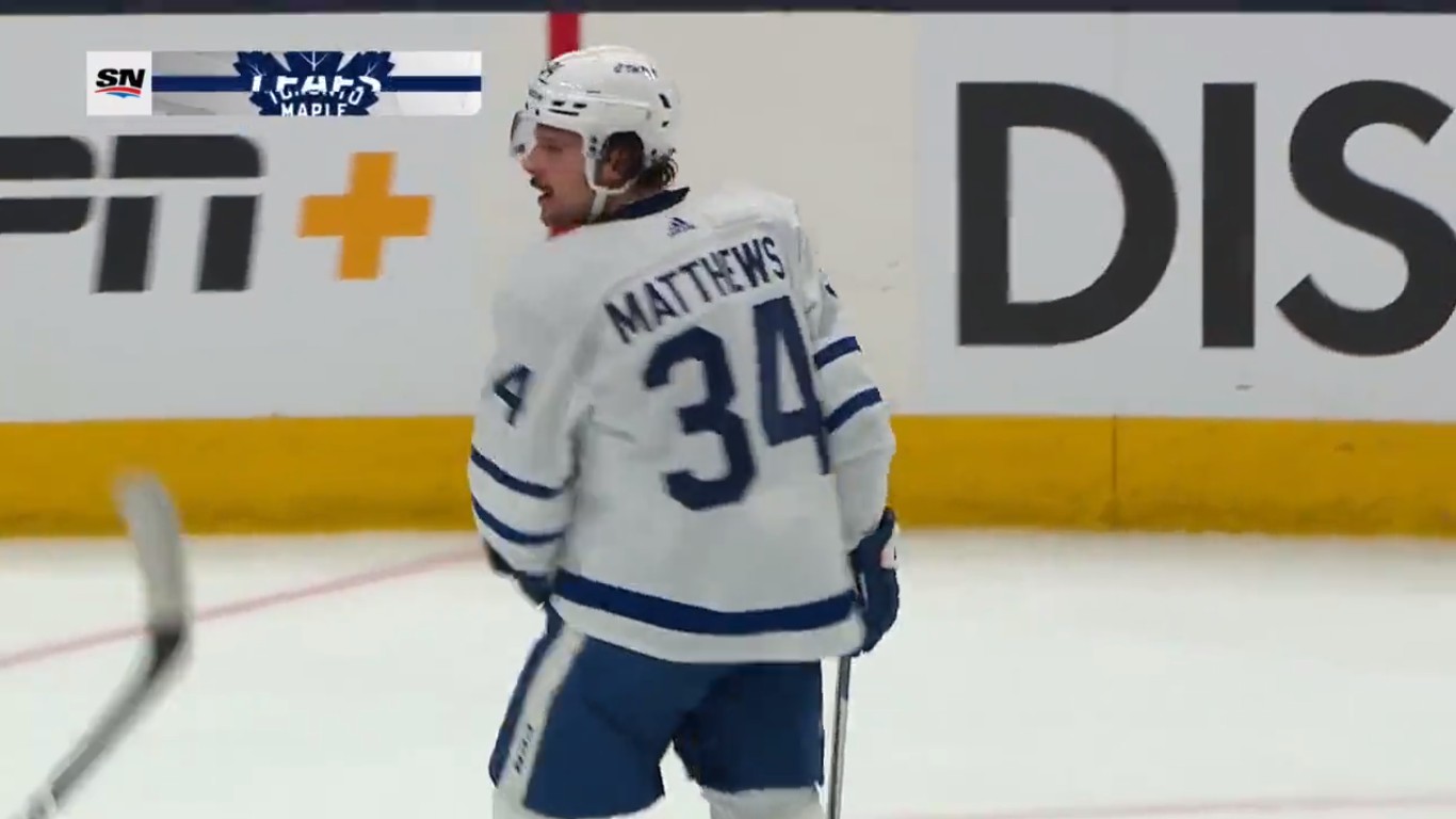 Top-3 : Auston Matthews, le premier à atteindre la plateau des 40 buts cette saison