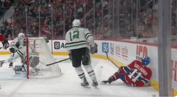 Brendan Gallagher semble se blesser au dos, mais revient dans le match
