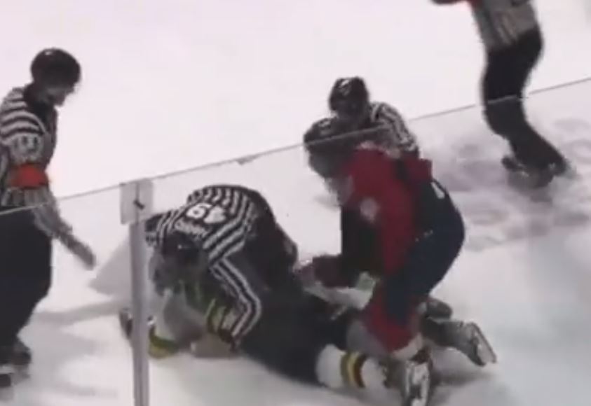 Logan Mailloux a subi une correction dimanche soir