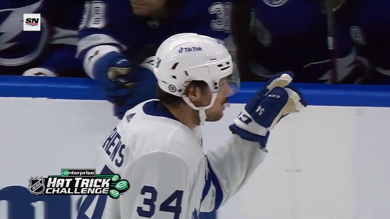 Top-3 : Tour du chapeau pour Auston Matthews