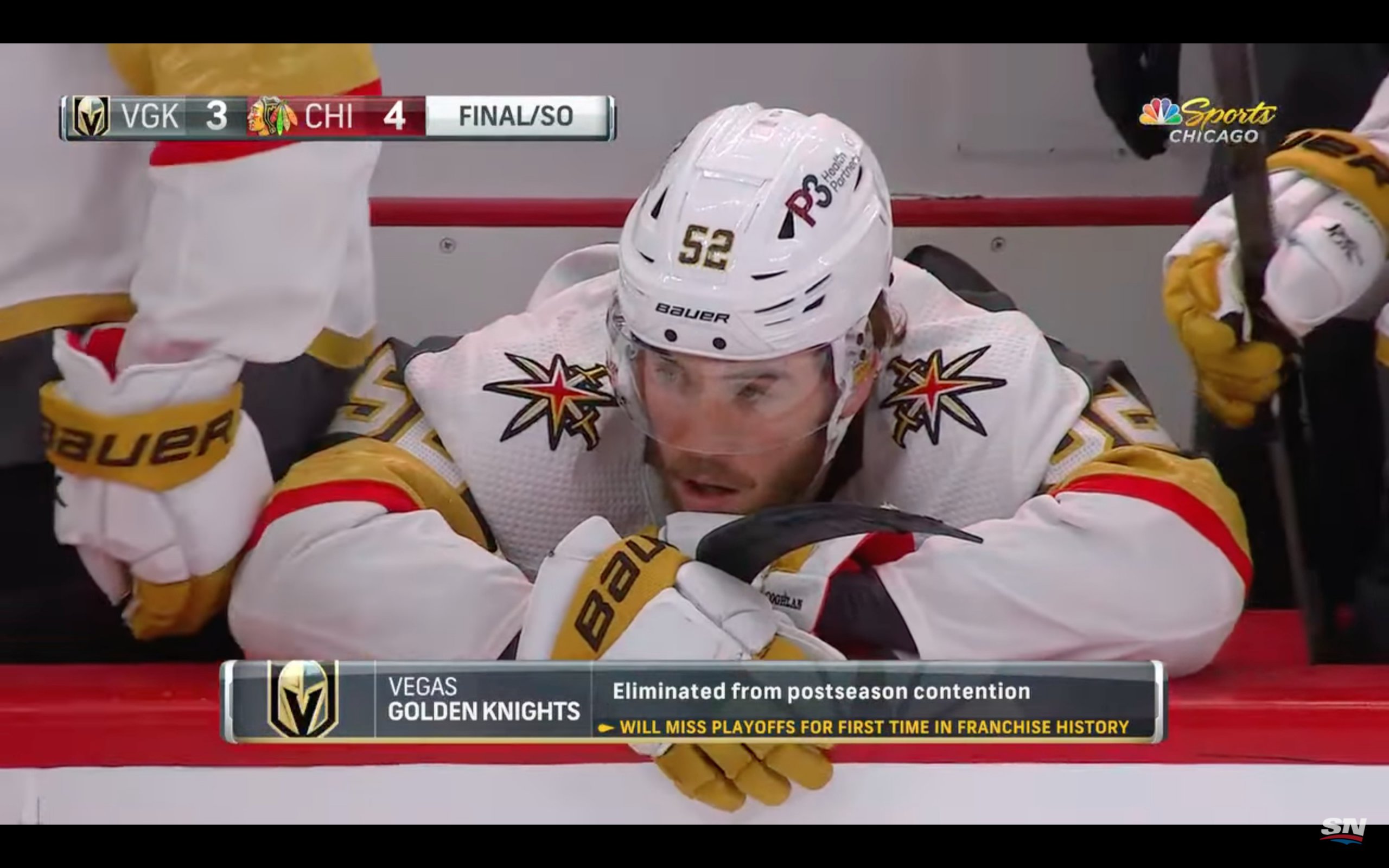 Top-4: Les Golden Knights ratent les séries