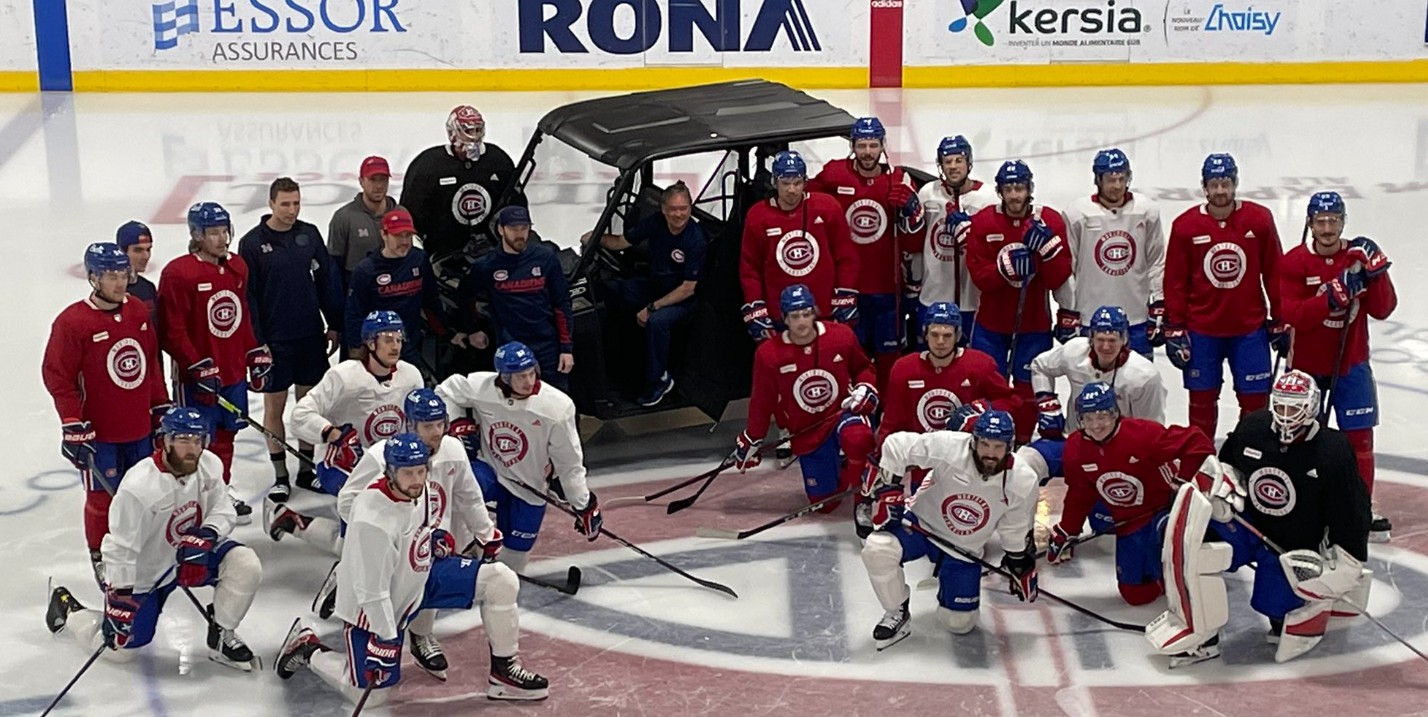 Entraînement matinal : Carey Price dans le filet du partant