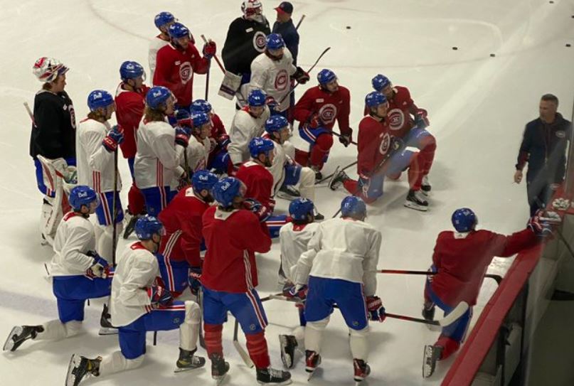Carey Price n'a pas participé à l'entraînement régulier ce matin