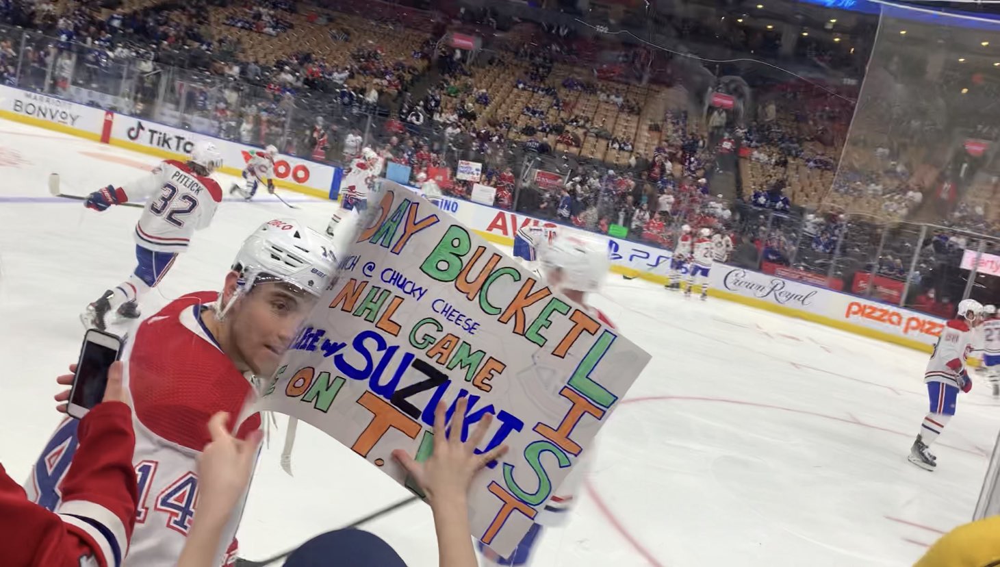 Le jeune partisan expulsé du Scotiabank Arena assistera au match du Canadien samedi