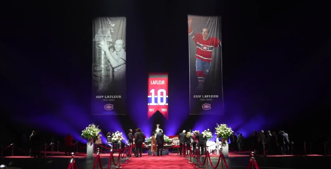Chapelle ardente de Guy Lafleur : une première journée chargée en émotions