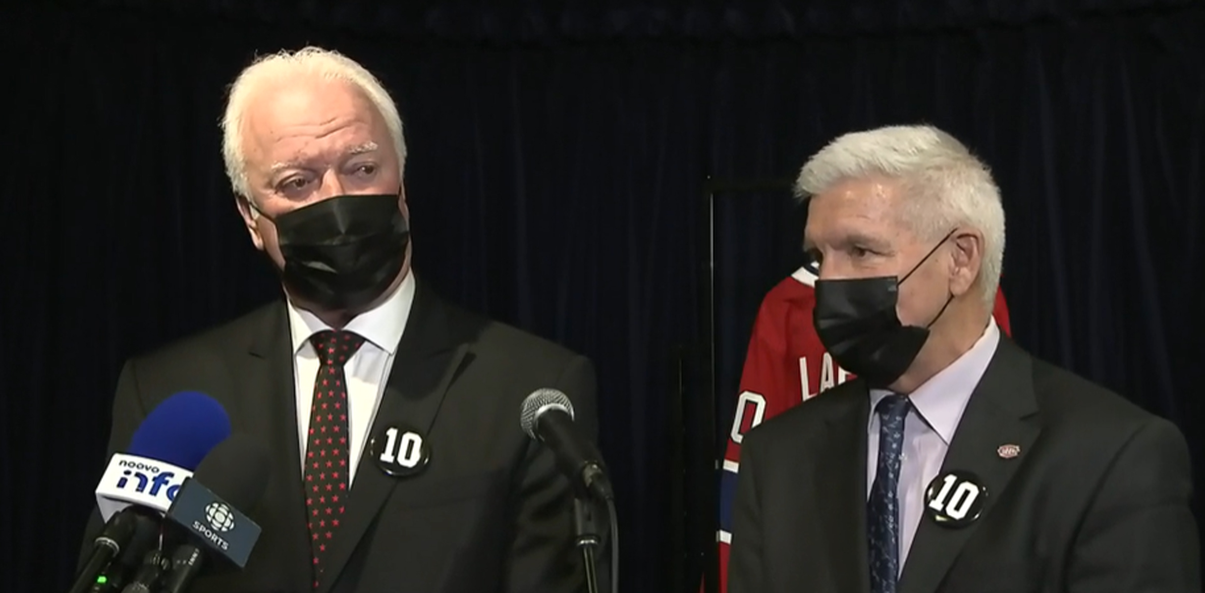 Yvon Lambert et Réjean Houle se remémorent Guy Lafleur