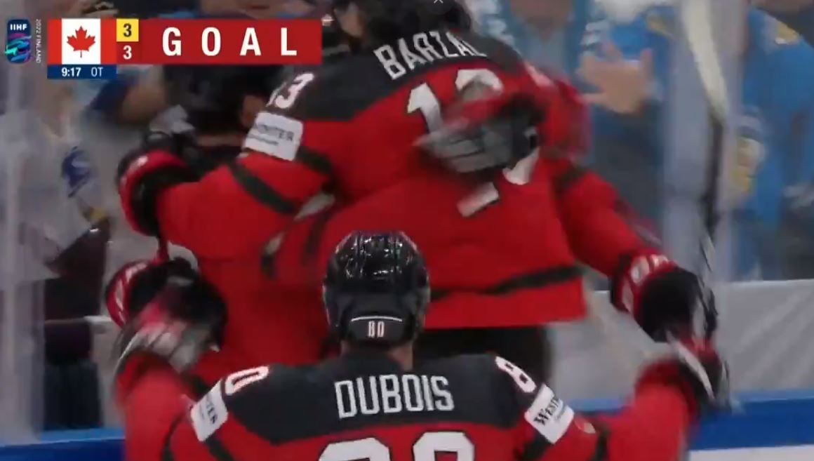 Championnat mondiaux de hockey : remontada canadienne face à la Suède