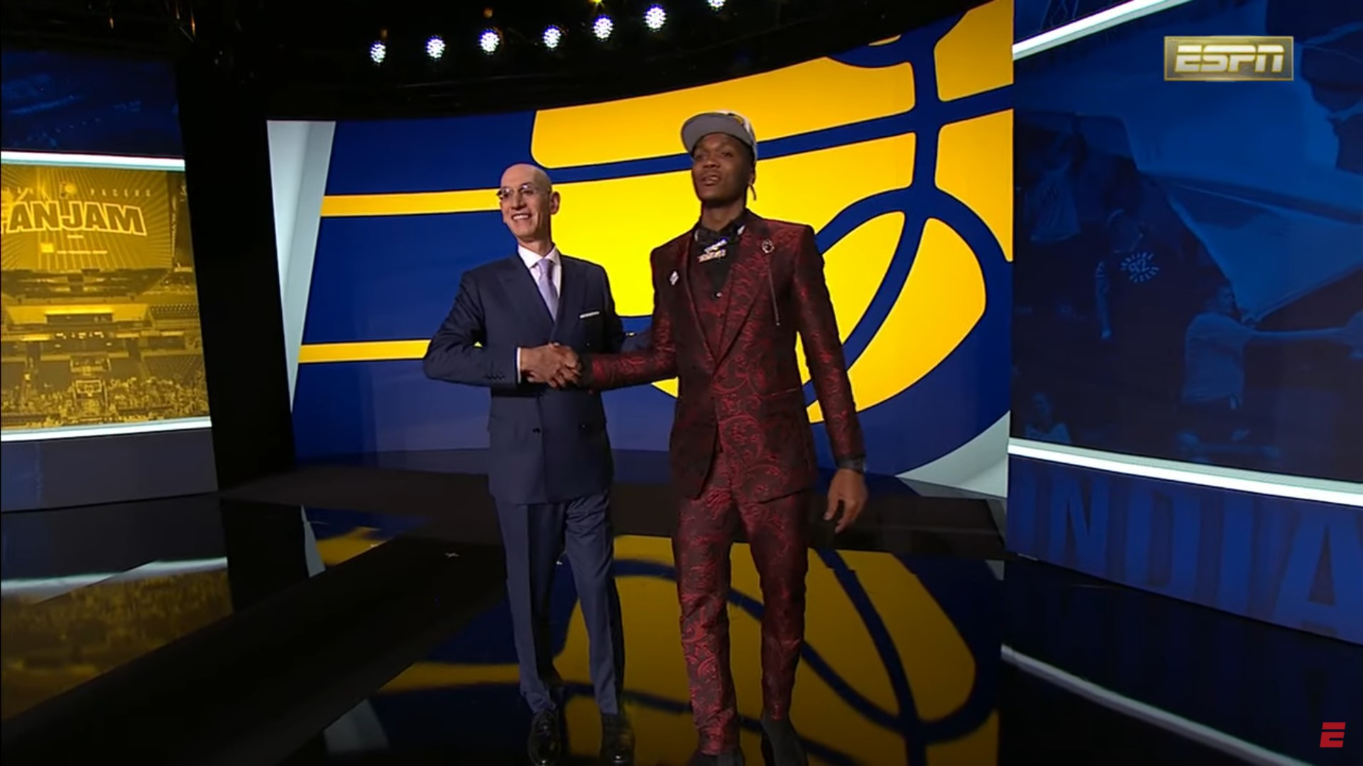 Choisi au sixième rang, Bennedict Mathurin passe à l'histoire