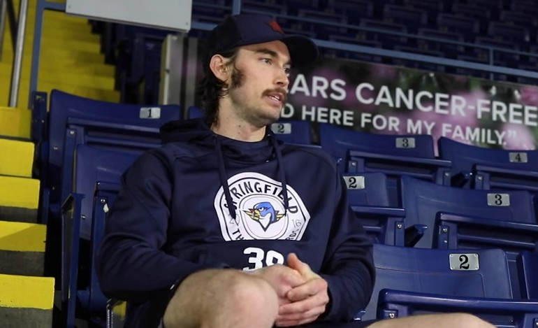 Charlie Lindgren n'en veut pas au Canadien (et il est heureux à Springfield)