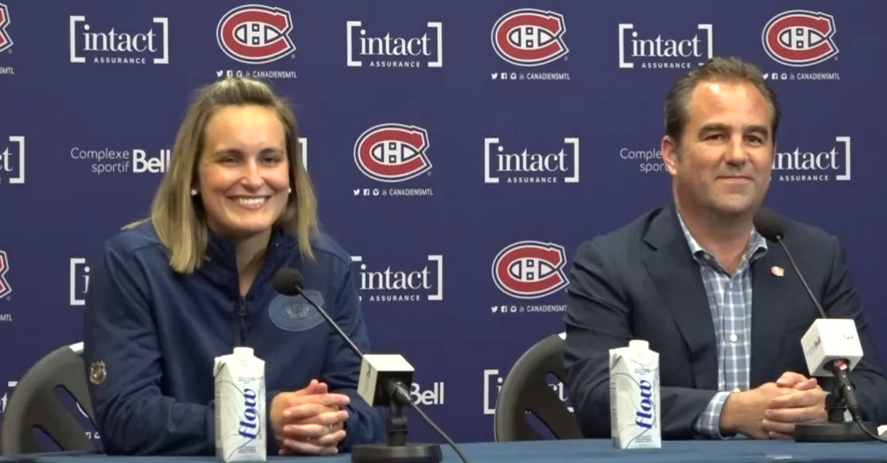 C'est principalement avec les espoirs du Canadien que Marie-Philip Poulin travaillera