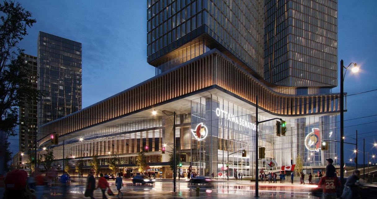 Les Sénateurs concluent une entente pour bâtir un aréna au centre-ville d'Ottawa